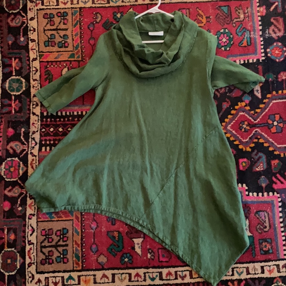 Bryn Walker Linen Tunic EUC
